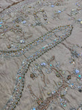 Hafsa Malik Jade | Premium Tassel Silk Embroidered Ensemble with Trouser
