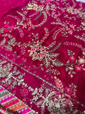 Harris Shakeel – Luxury Formal 3 Piece Suit (Tussel Silk Embellished)