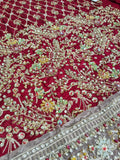 Harris Shakeel Areesha – Luxury Formal 3 Piece Suit (Tussel Silk Embellished)