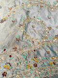 Harris Shakeel Sea-Green Gold – Addawork Formal Wedding Suit
