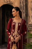 Vintage Nayab – Luxury Formal 3 Piece Suit (Tussel Silk Embellished)