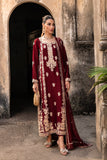 Vintage Nayab – Luxury Formal 3 Piece Suit (Tussel Silk Embellished)
