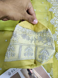 Elan Léonore (EP-21218) – Luxury Organza Suit with Zardozi Embroidery