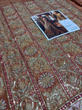 Faiza Saqlain – Luxury Formal Gharara Suit (Tussel Silk Embellished)