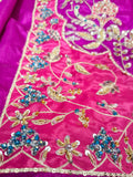 Farah Talib Aziz Bita – Magenta Luxury Kurta purple