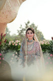 Nomi Ansari Maryam Nawaz Multi Color | Premium Tassel Silk Embroidered Ensemble
