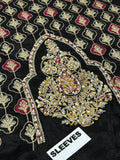 Sarazara Lunara | Premium Tassel Silk Embroidered Ensemble with Trouser & Accessories