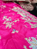 Farah Talib Aziz Bita – Magenta Luxury Kurta Shocking pink