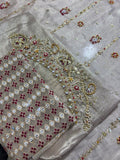 Harris Shakeel Sehar Blues – Luxury Maxi with Double Dupatta (Tussel Zari Embellished)