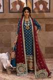 Maria B tussel silk embellished 3 piece luxury suit with handmade tussel dupatta