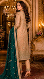 Maria B Luxury Suit – 3 Piece (Tussel Silk Embellished)