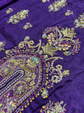 Vintage Zohra – Luxury Tussel Silk Suit with Hand Embellished Work