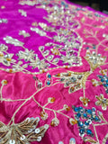 Farah Talib Aziz Bita – Magenta Luxury Kurta purple