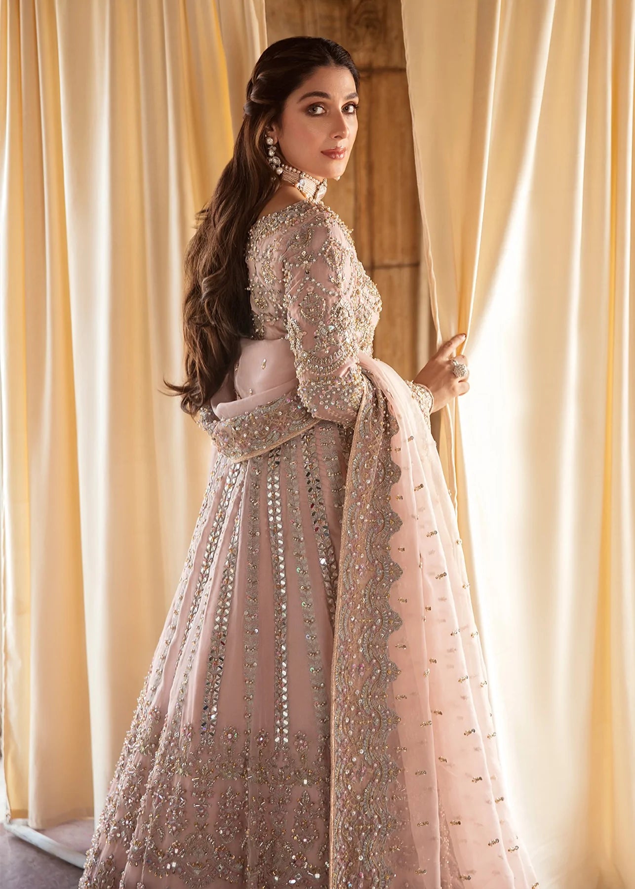 Why Pakistani Brides Prefer Red Bridal Lehenga Dresses – Nameera by Farooq
