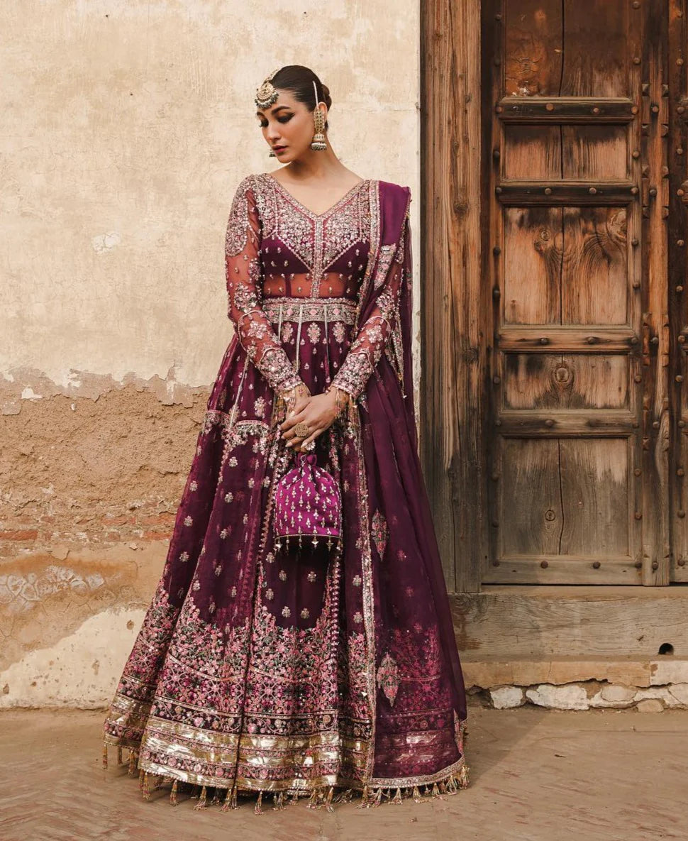 Traditional Pishwas Dress Designs Online - Pishwas Frock Style – La Mosaïk